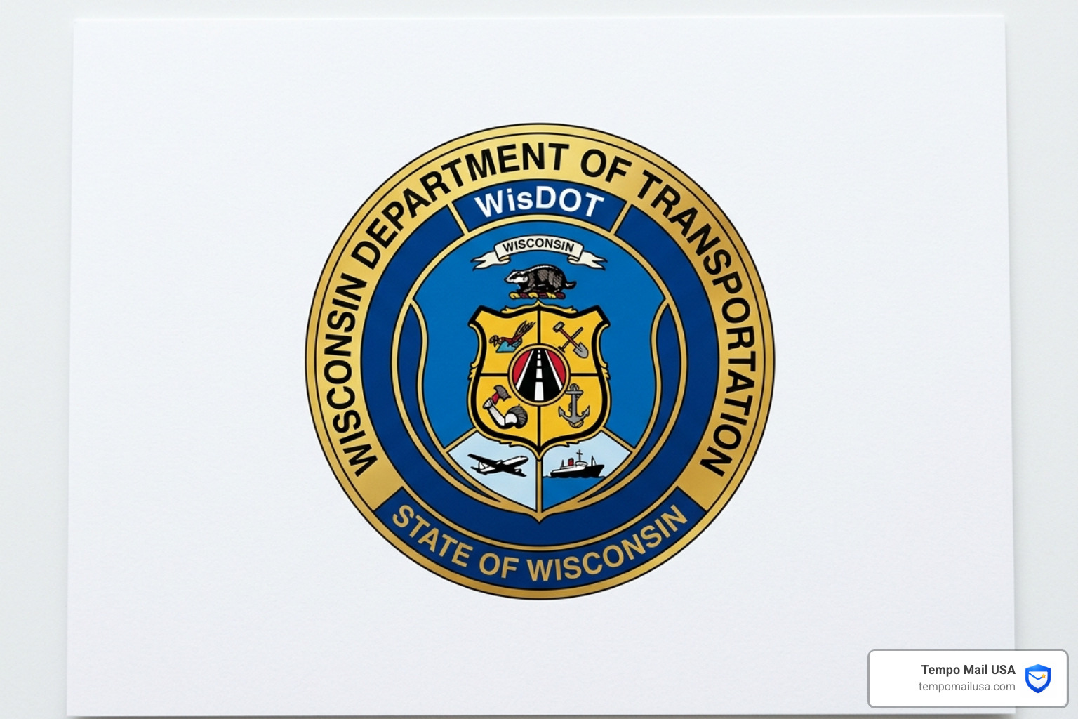 The official WisDOT logo for verification purposes - wisconsin dmv scam