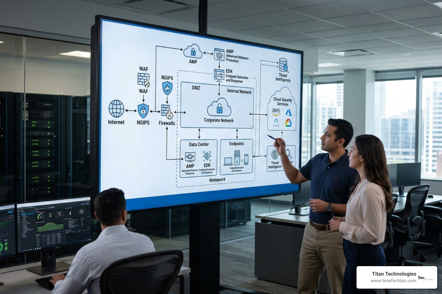 Integrated security architecture - cyber threat protection Integrated security architecture - cyber threat protection
