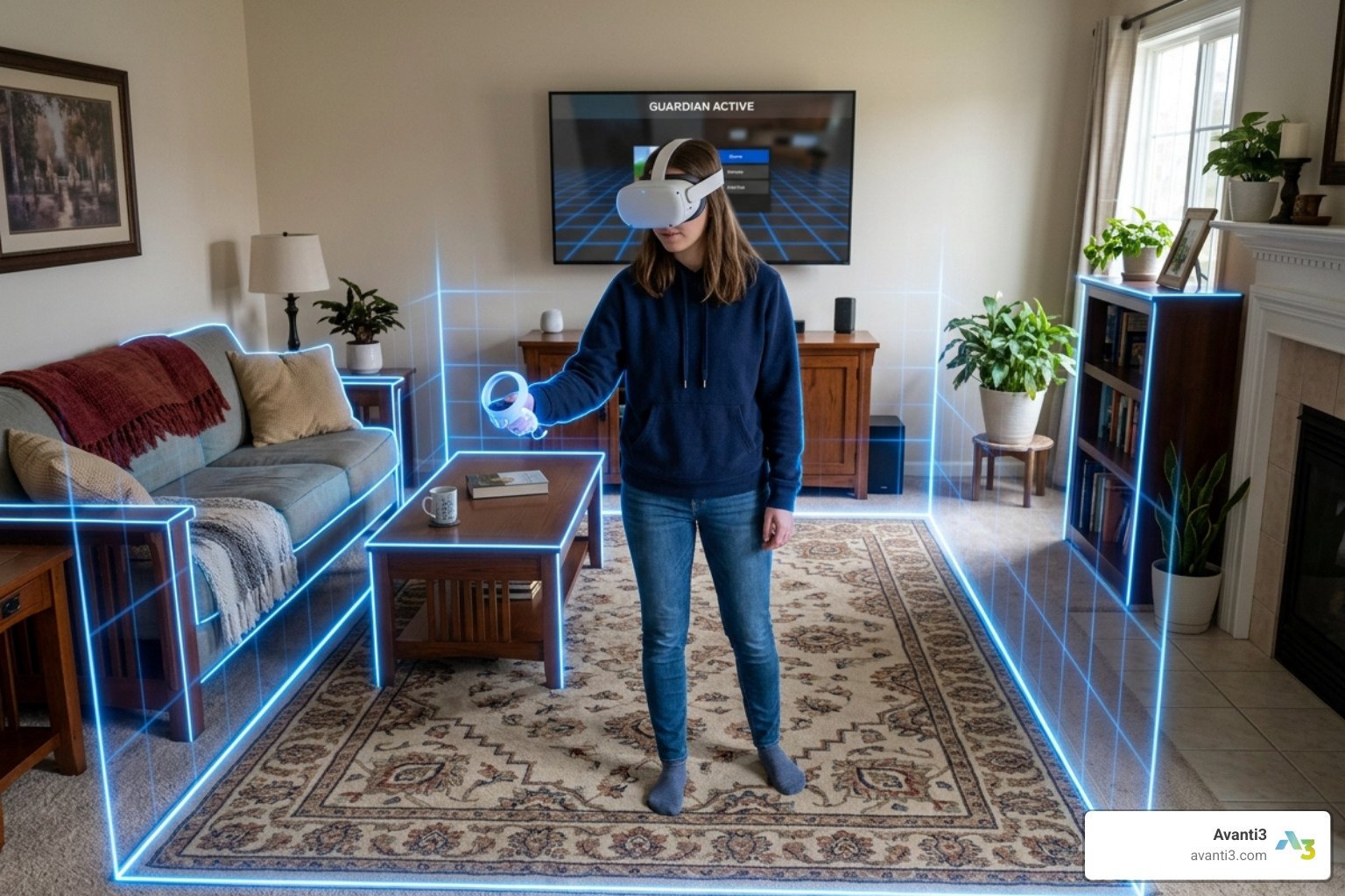 VR safety boundary - best vr adventure games VR safety boundary - best vr adventure games