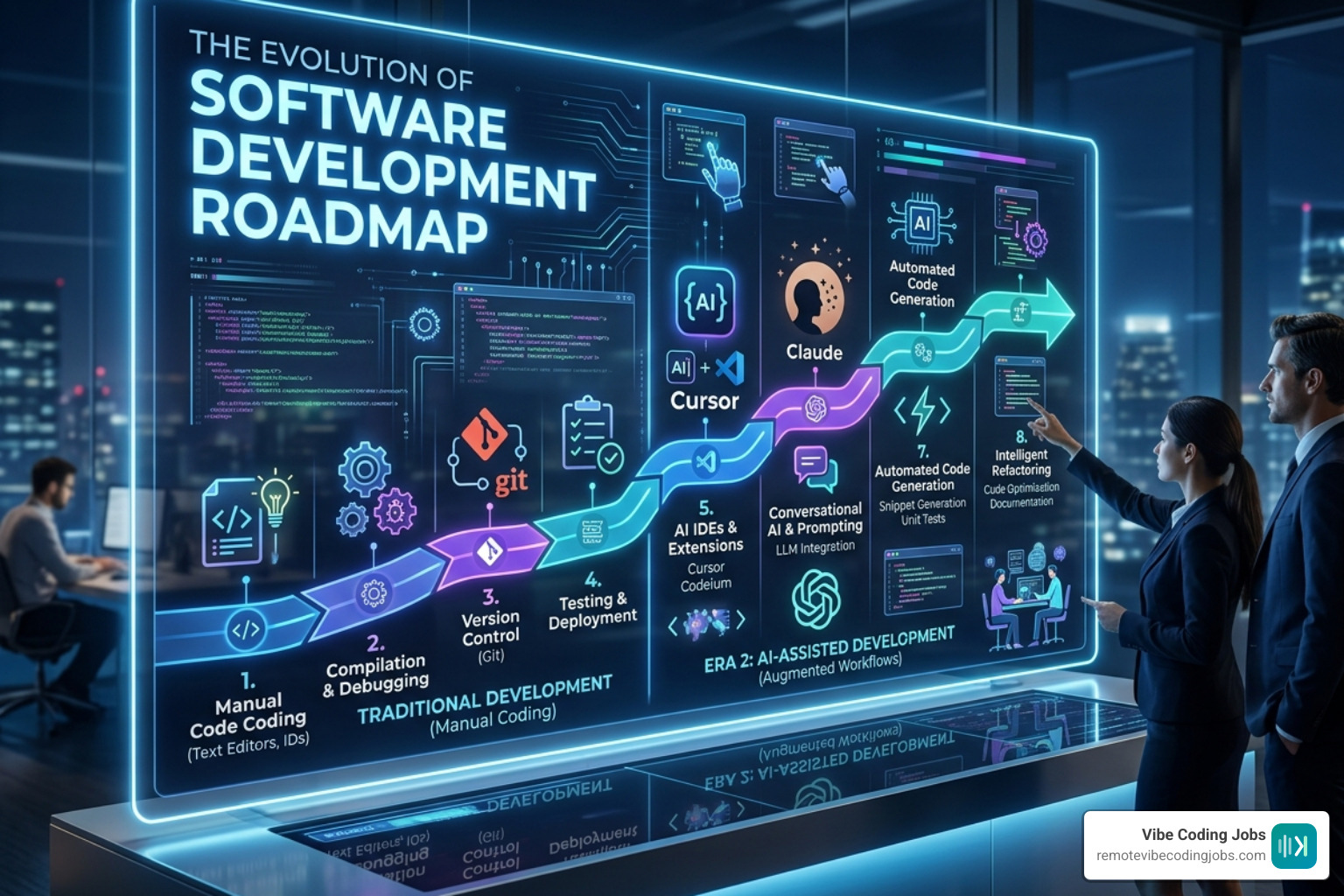 digital transformation roadmap for AI-assisted development - remote vibe senior roles