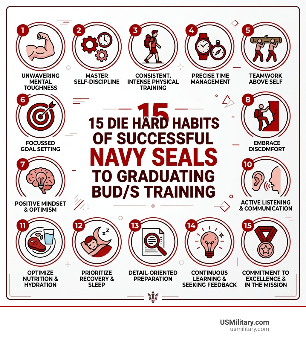 Navy SEAL candidates in Pacific surf during BUD/S training at Coronado - 15 Die Hard Habits Of Successful Navy SEALs To