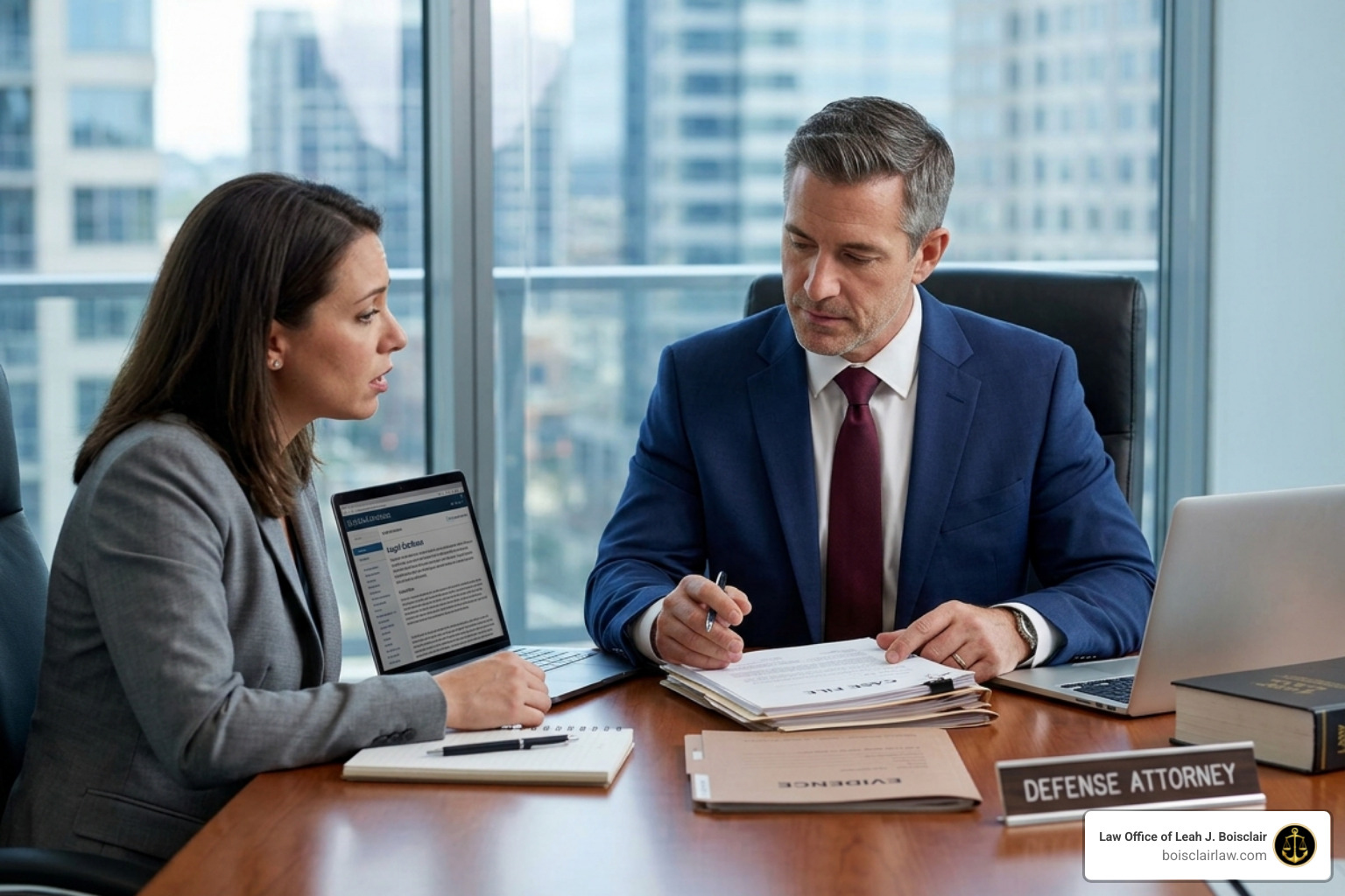 Federal grand jury subpoena on a wooden desk - white collar crimes defense