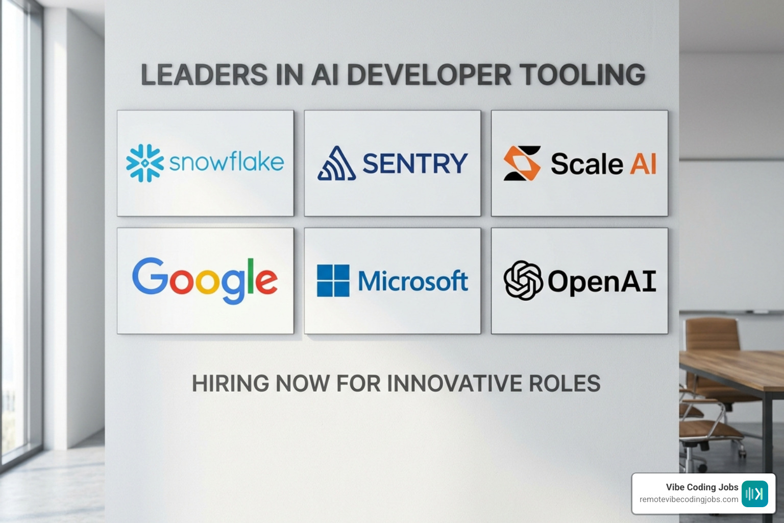 tech company logos hiring for AI developer tooling roles - ai tools developer jobs