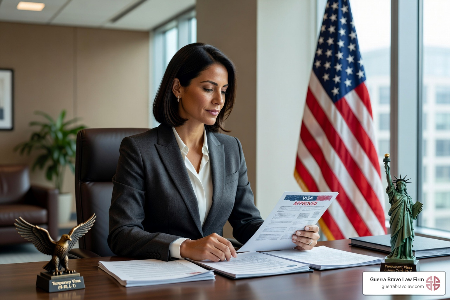 flowchart illustrating the main pathways for temporary vs. permanent work visas - Work visa attorney