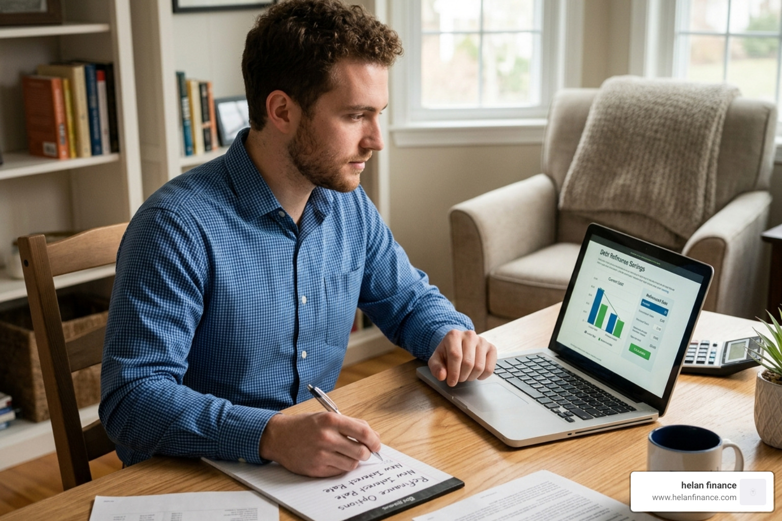 Various loan documents including auto, student, and personal loans - refinance debt savings tips