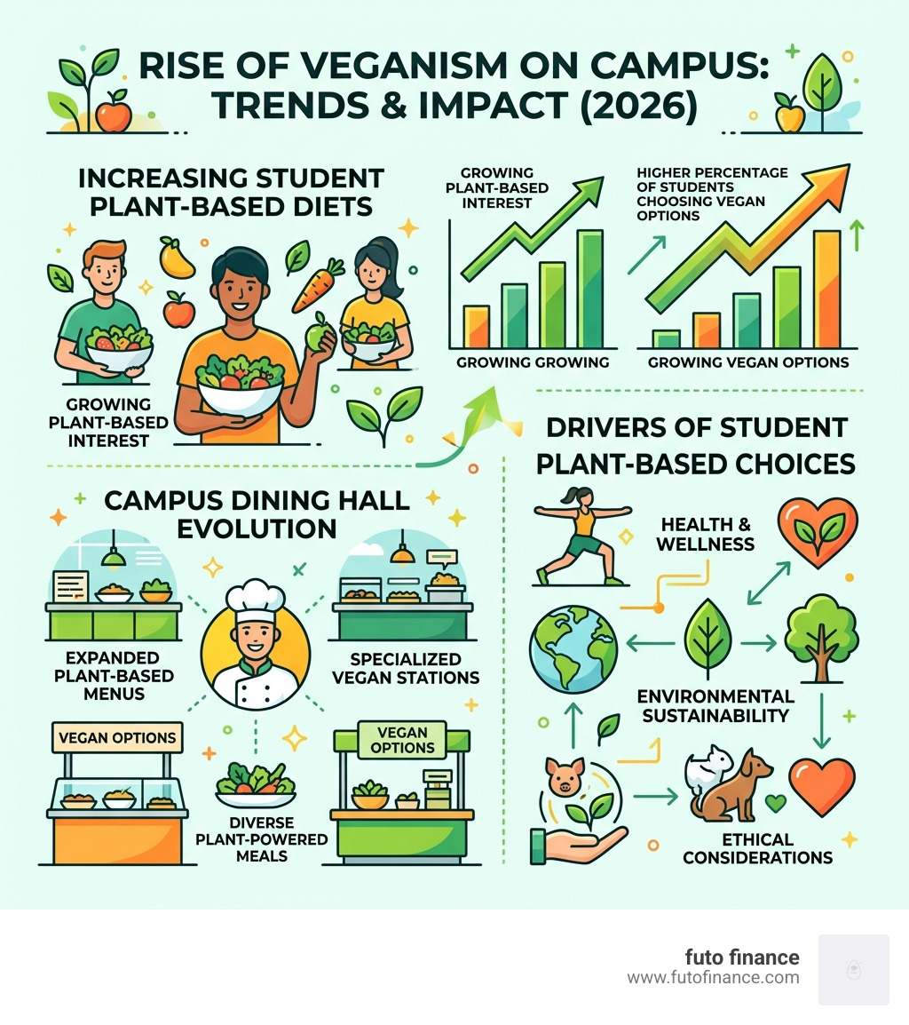 Rise of veganism on campus: stats, dining hall changes, and student plant-based diet trends in 2026 - easy vegan meals dorm
