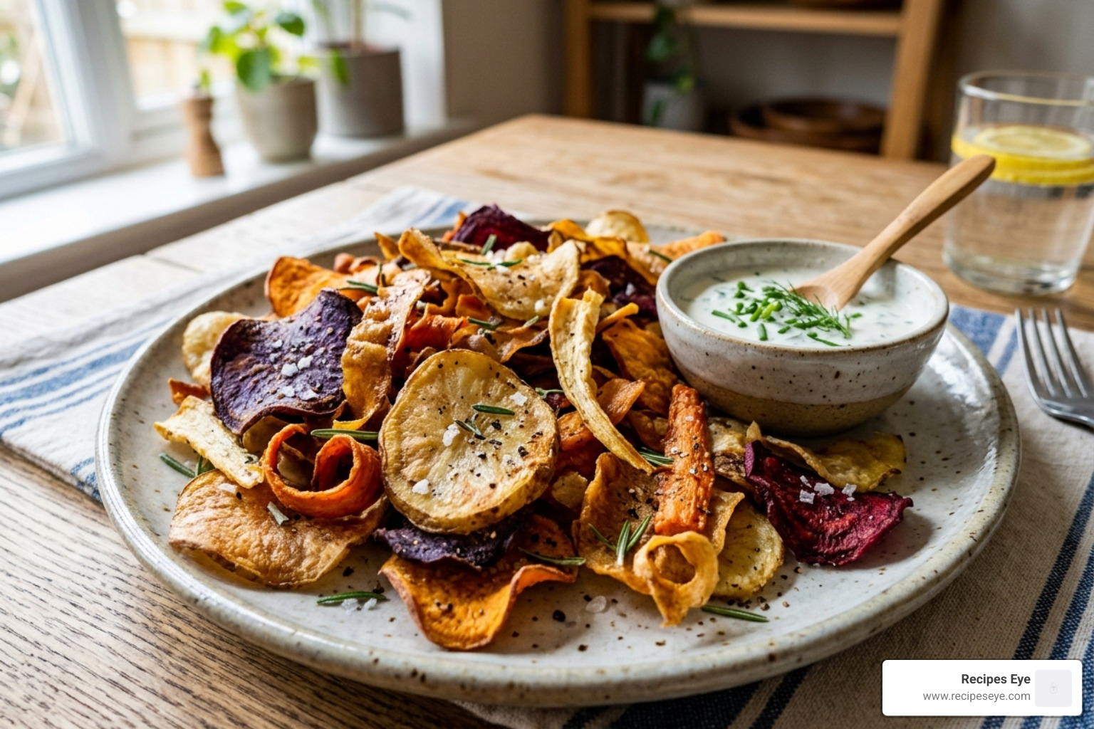 crispy vegetable peel chips as a healthy snack - Receitas com sobras