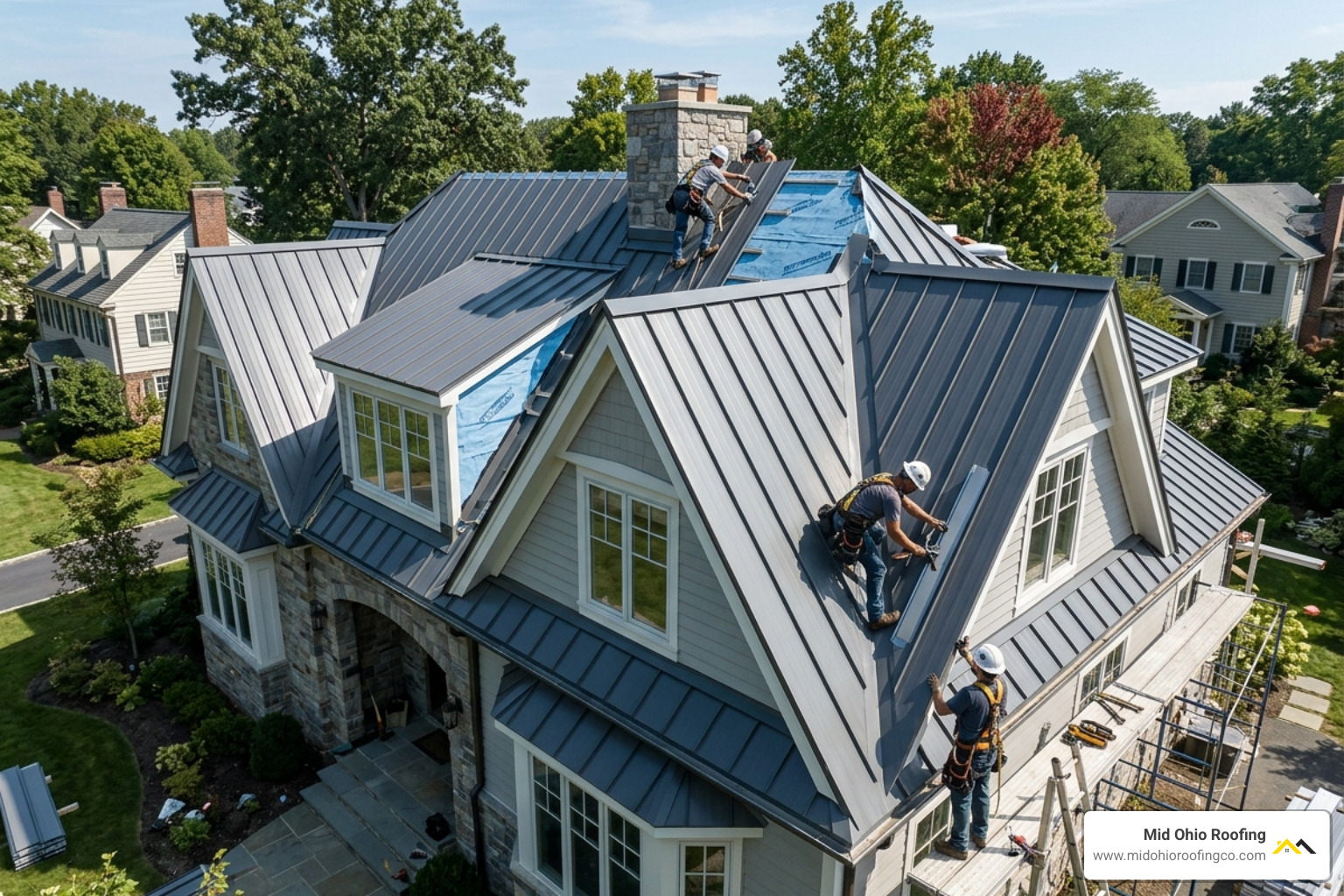 complex roof with multiple dormers and valleys requiring specialized metal work - metal roof replacement cost complex roof with multiple dormers and valleys requiring specialized metal work - metal roof replacement cost