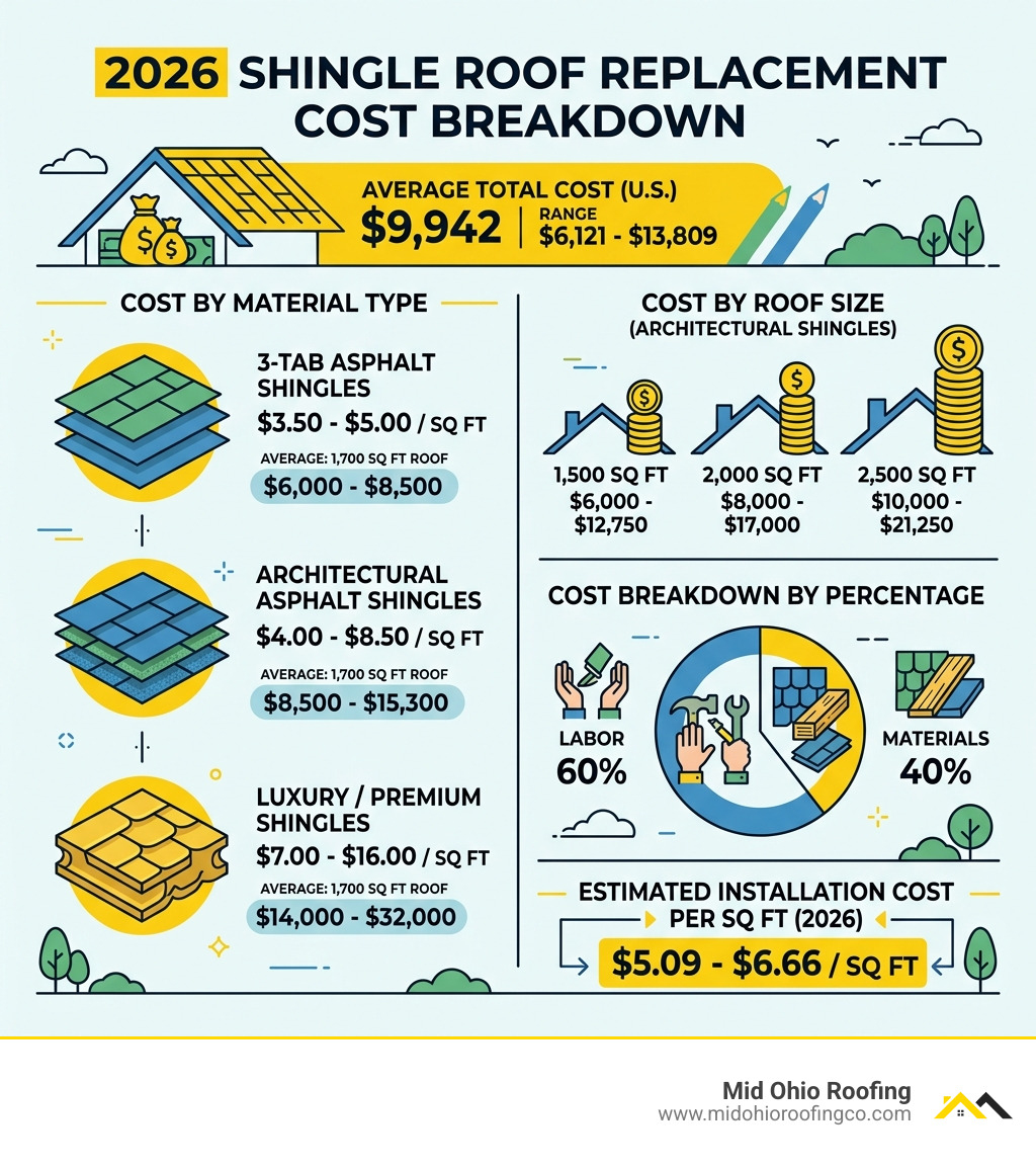 2026 shingle roof replacement cost breakdown by material type, size, and labor percentage - shingle replacement cost 2026 shingle roof replacement cost breakdown by material type, size, and labor percentage - shingle replacement cost