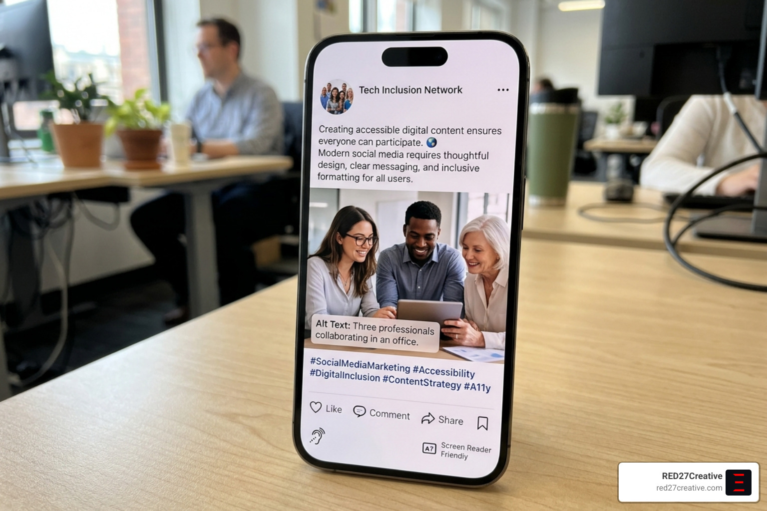 accessible social media formatting example - social media content writing accessible social media formatting example - social media content writing