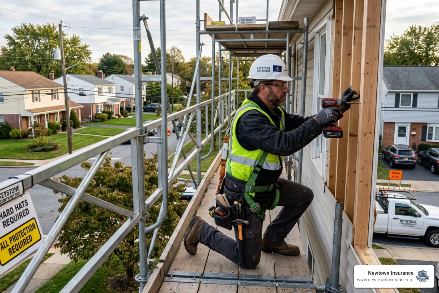 Pennsylvania contractor working on a job site - liability insurance pa Pennsylvania contractor working on a job site - liability insurance pa