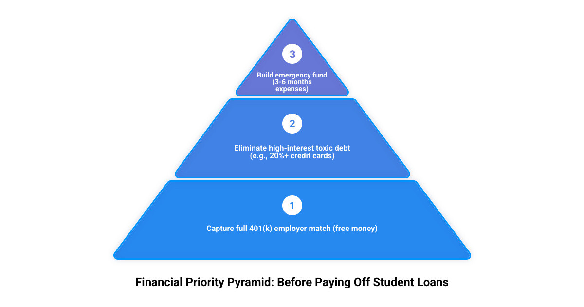 Decision tree infographic: should you pay off student loans early or invest? - should i pay off student loan infographic