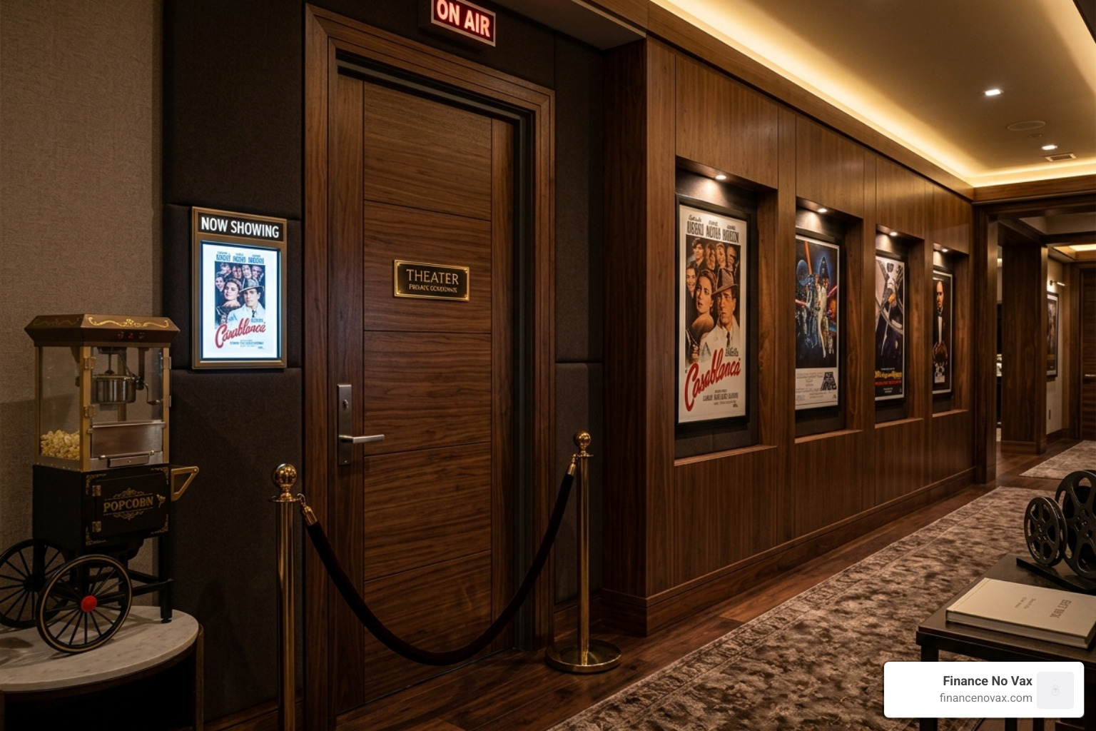 luxury home theater entrance with a high-performance acoustic door - high performance sound doors luxury home theater entrance with a high-performance acoustic door - high performance sound doors