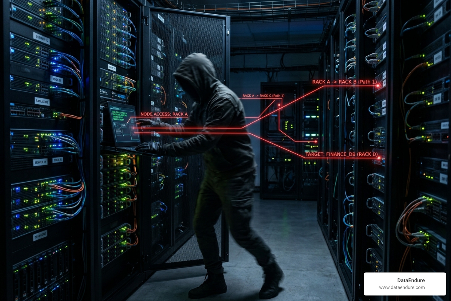 An attacker moving laterally through a network using stolen credentials to access servers - breach hunting in minutes An attacker moving laterally through a network using stolen credentials to access servers - breach hunting in minutes