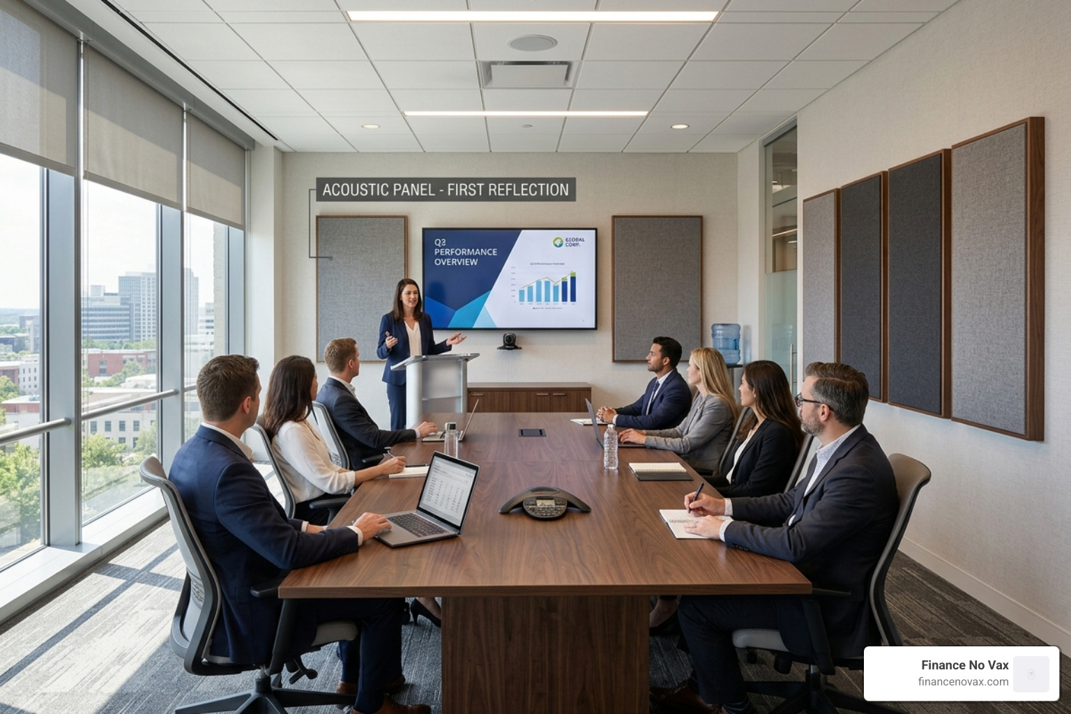 optimal panel placement in a conference room - noise cancelling panels for office optimal panel placement in a conference room - noise cancelling panels for office