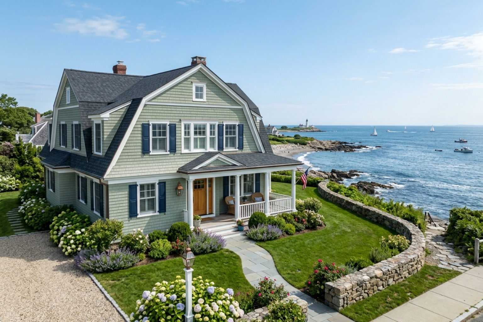 North Shore exterior painting historic coastal home Salem MA - North Shore exterior painting