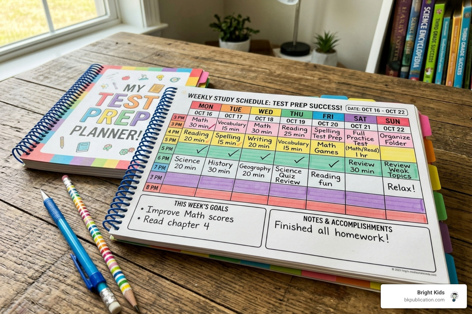 Study schedule for test preparation with daily goals - ITBS Beginners Guide Study schedule for test preparation with daily goals - ITBS Beginners Guide