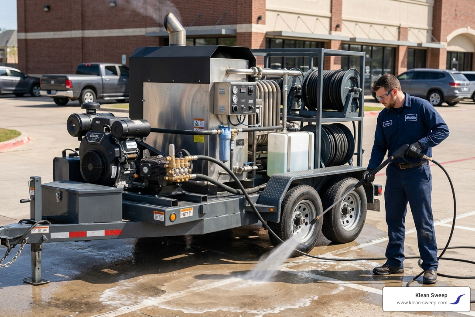 professional hot-water pressure washing unit for commercial use - pressure washing professional hot-water pressure washing unit for commercial use - pressure washing