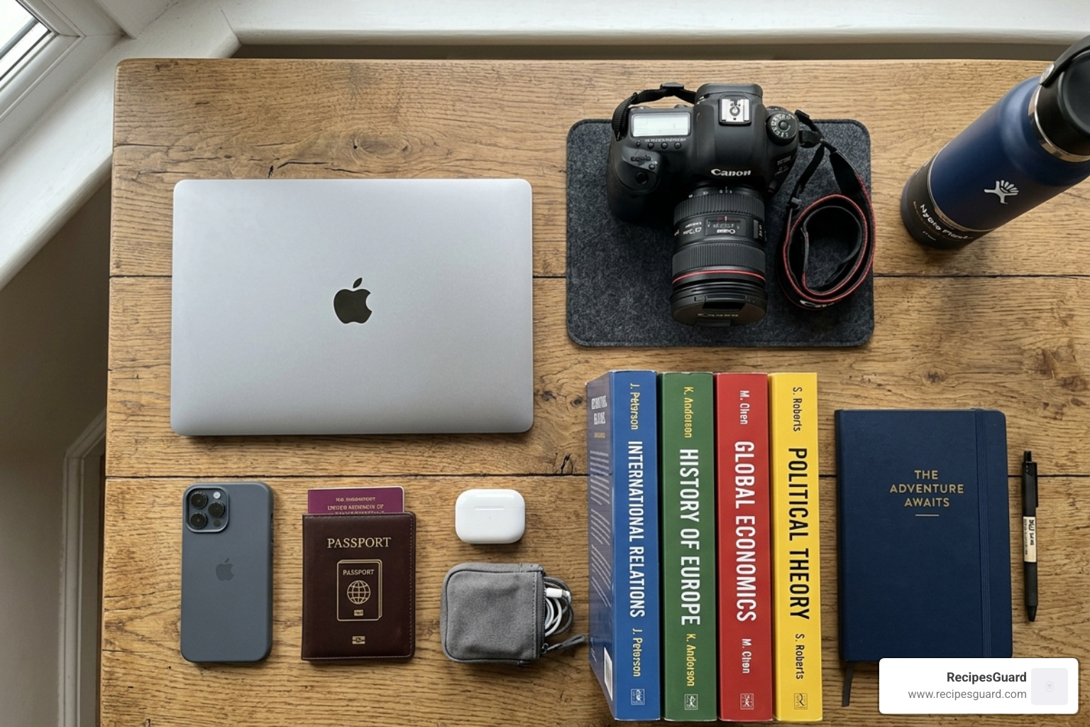 Valuable student items like laptops, cameras, and textbooks - lost luggage claim student travel policy