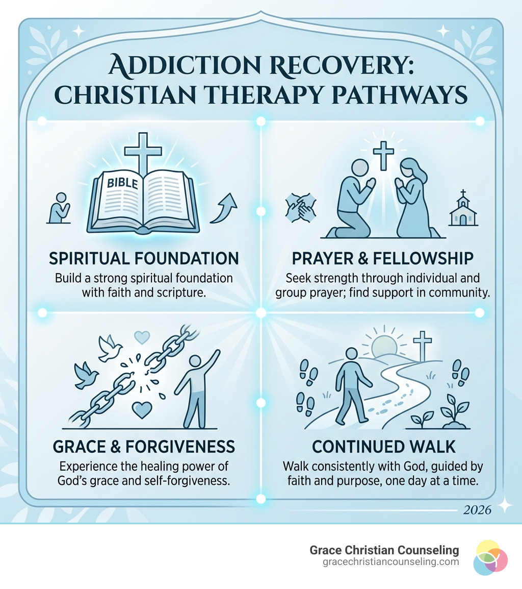 Supportive group fellowship in a Christian setting - addiction recovery christian therapy