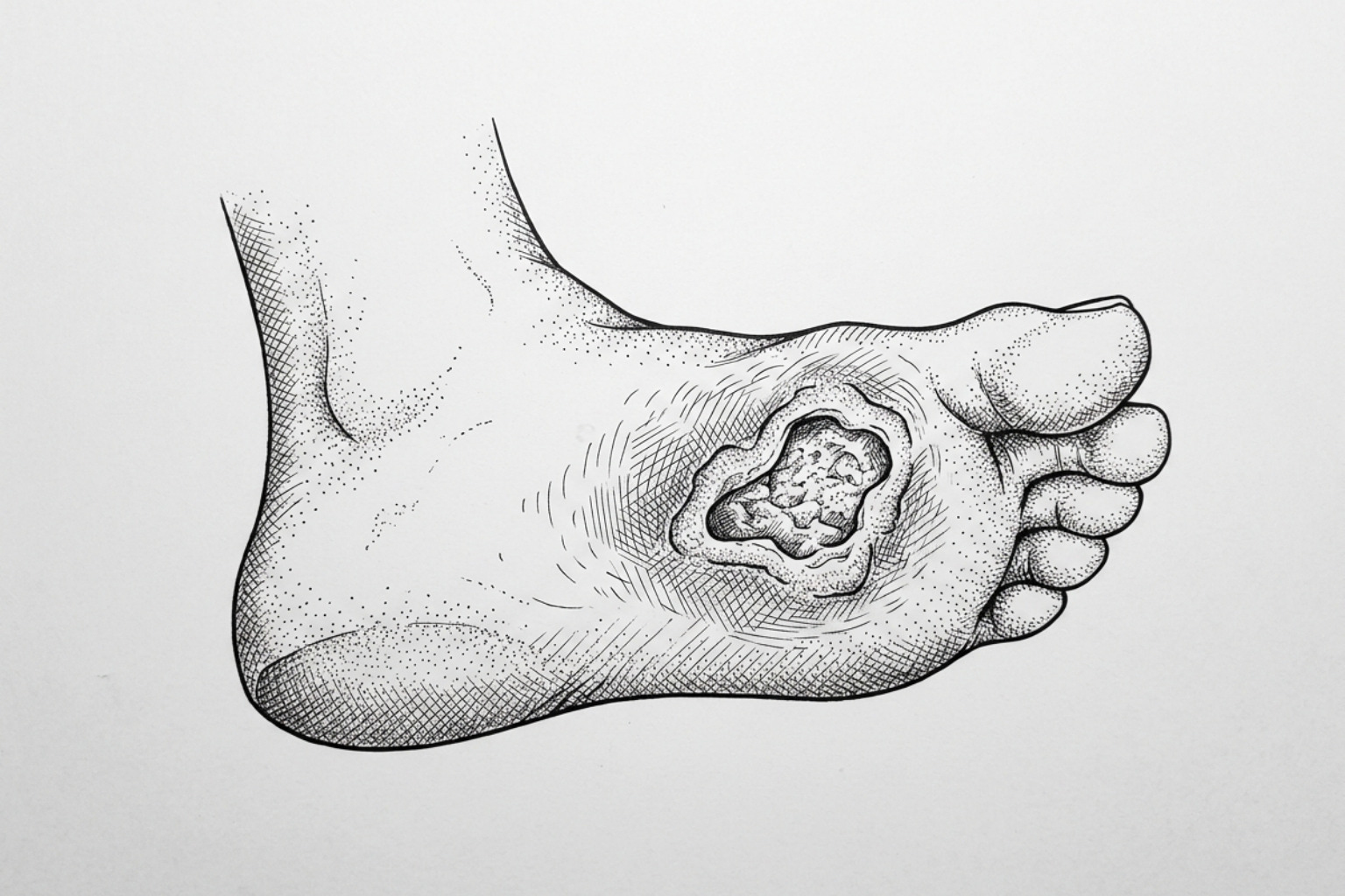 diabetic foot ulcer progression and chronic inflammation - fibroblast dysfunction diabetes