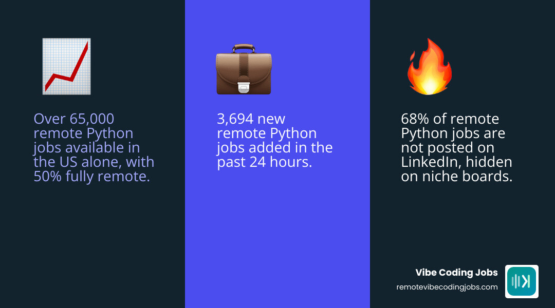 2026 remote Python job market growth and shift toward AI-assisted development infographic - remote jobs python infographic