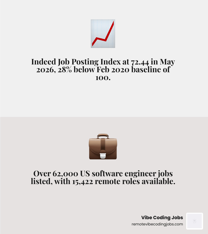 Software engineer job market recovery index 2020 to 2026 infographic - software engineer posting infographic Software engineer job market recovery index 2020 to 2026 infographic - software engineer posting infographic