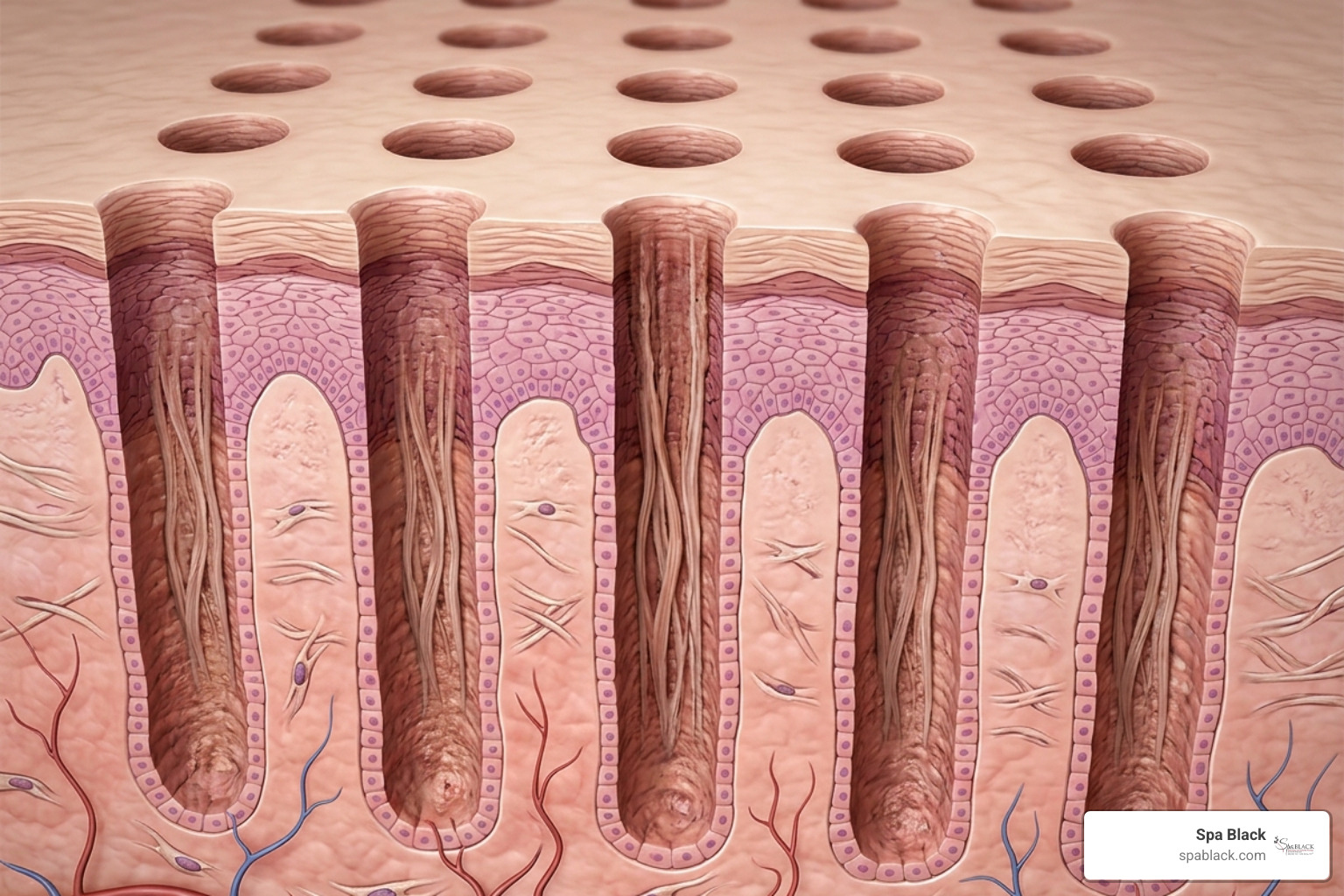 Fractional Laser Grid Pattern - co2 laser skin resurfacing san antonio