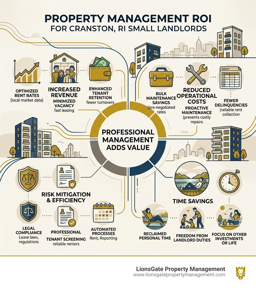 Infographic showing property management ROI breakdown for small landlords in Cranston RI - apartment management cranston ri Infographic showing property management ROI breakdown for small landlords in Cranston RI - apartment management cranston ri