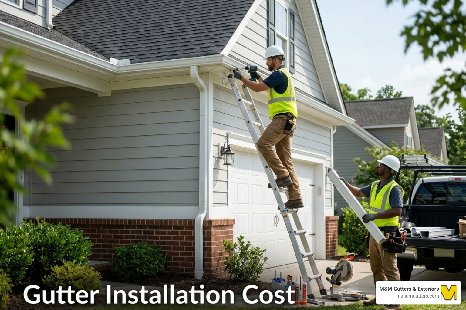 samples of aluminum, copper, and vinyl gutter materials - cost to have rain gutters installed samples of aluminum, copper, and vinyl gutter materials - cost to have rain gutters installed