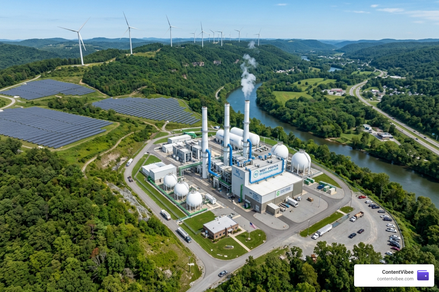 Omnis clean energy plant visualization - tony robbins ai investment returns