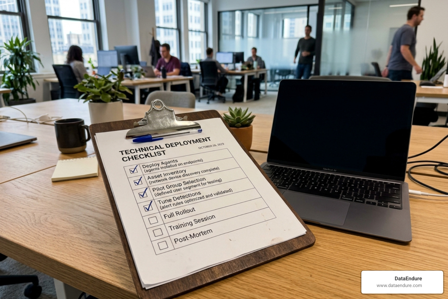 Technical implementation checklist for MDR rollout - 30 day MDR rollout Technical implementation checklist for MDR rollout - 30 day MDR rollout