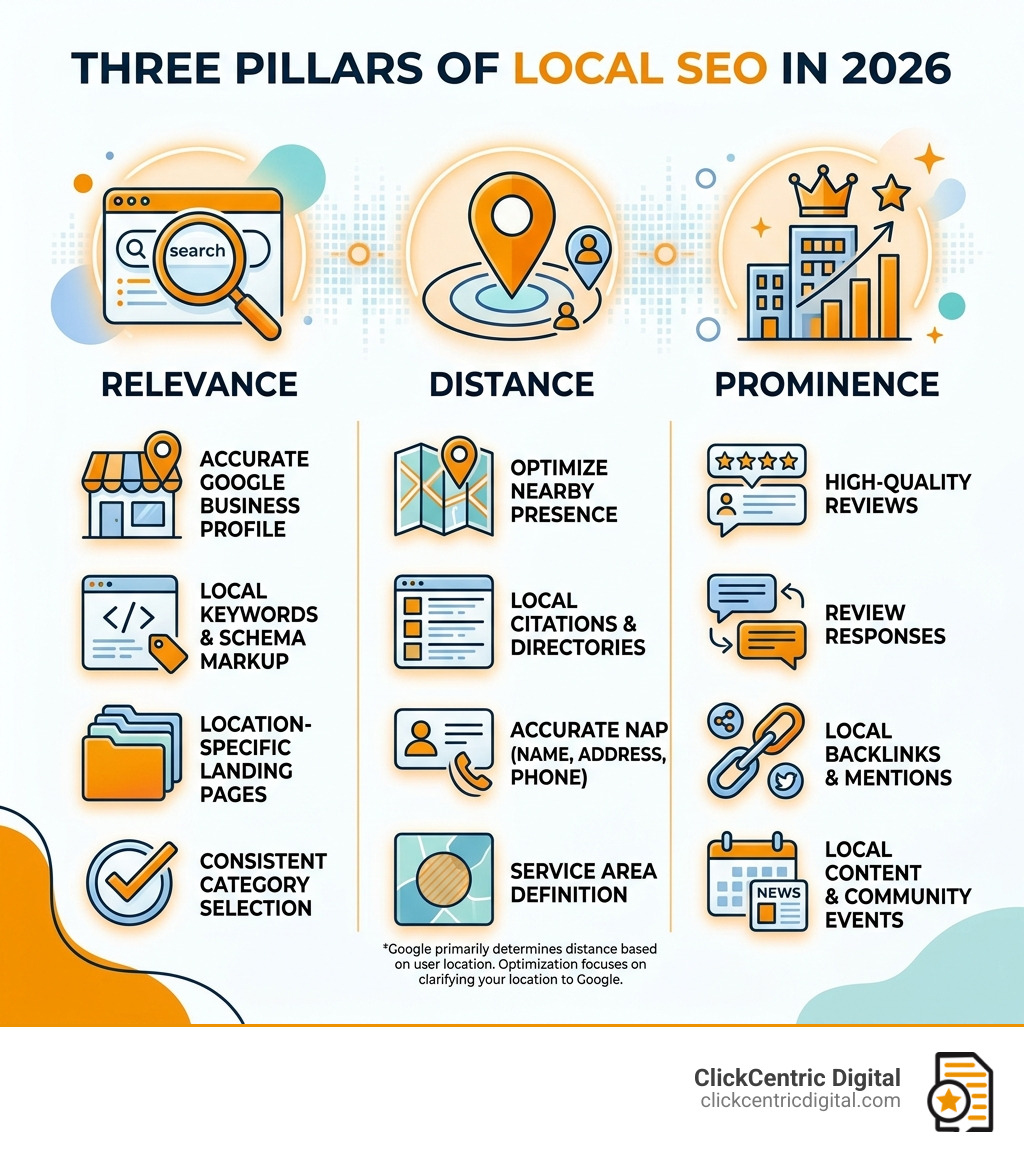 Three pillars of local SEO: Relevance, Distance, and Prominence with key optimization tactics - how do i improve my local Three pillars of local SEO: Relevance, Distance, and Prominence with key optimization tactics - how do i improve my local