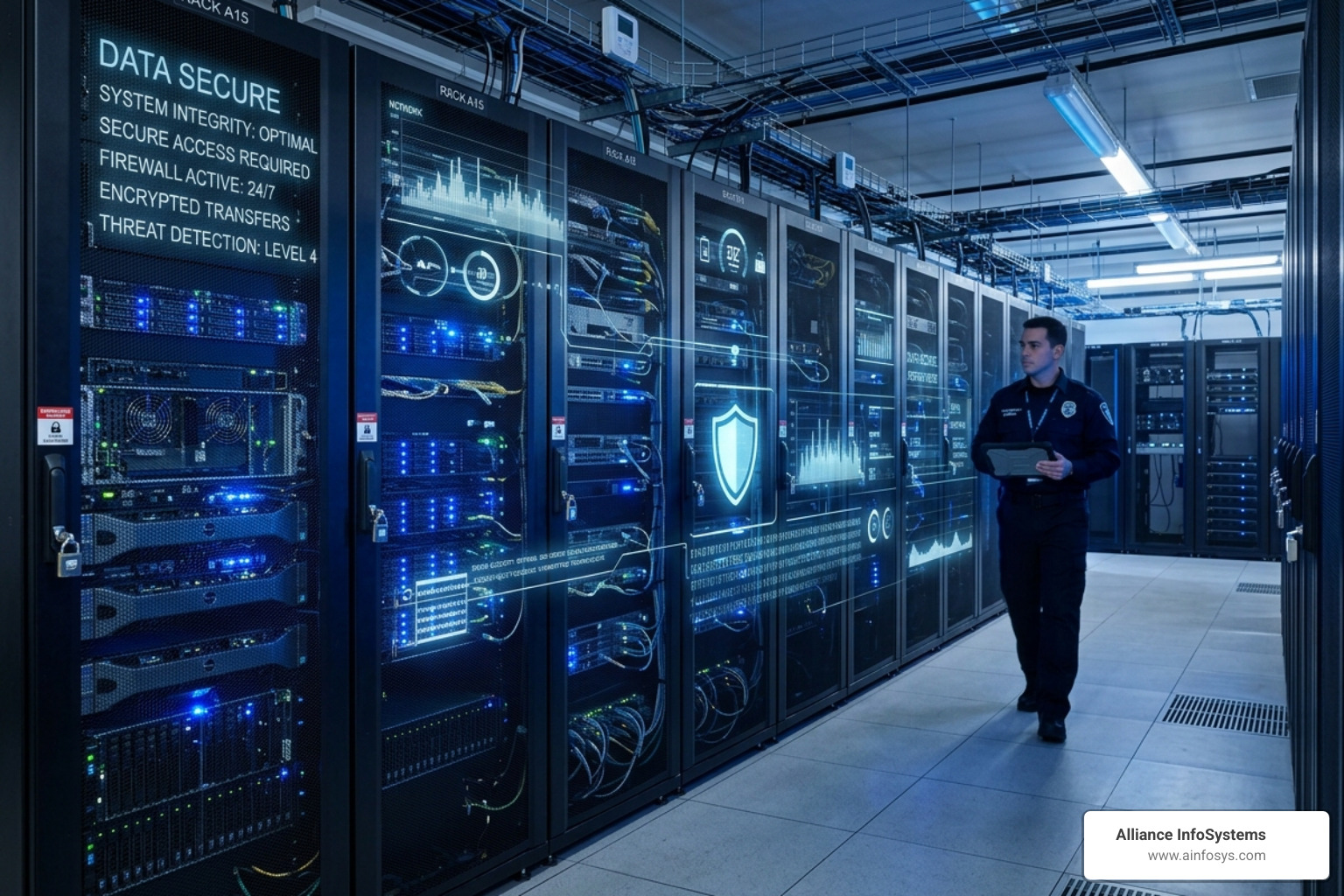Secure data center servers protecting business information - it support baltimore md Secure data center servers protecting business information - it support baltimore md