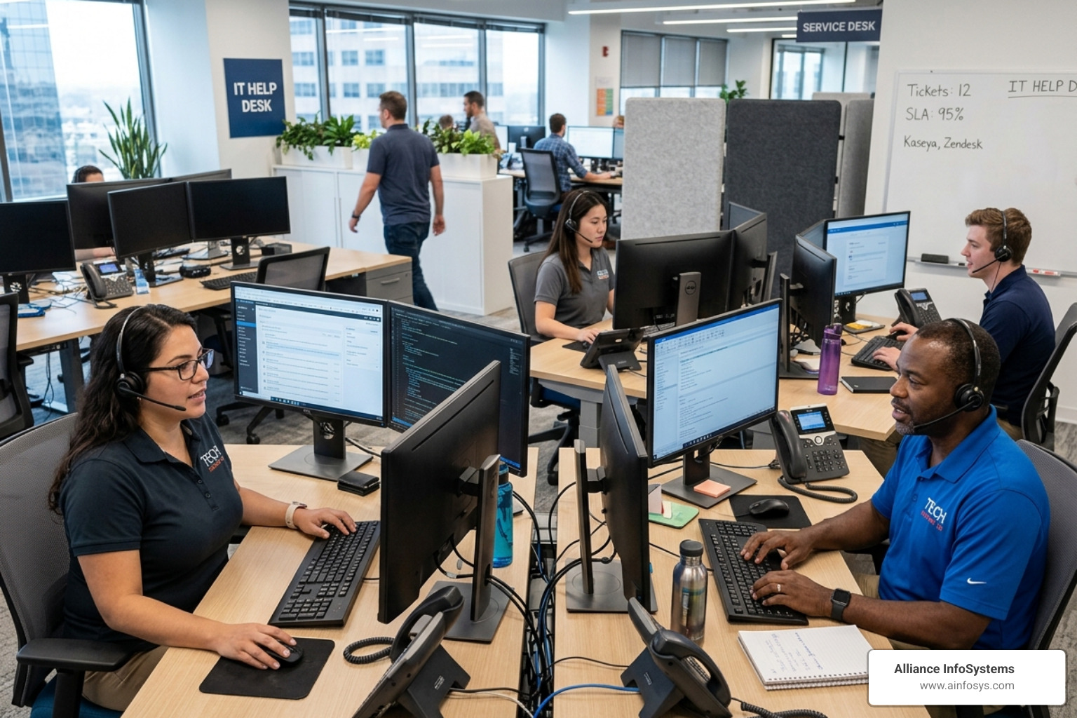 A professional help desk team providing support - it support baltimore md A professional help desk team providing support - it support baltimore md
