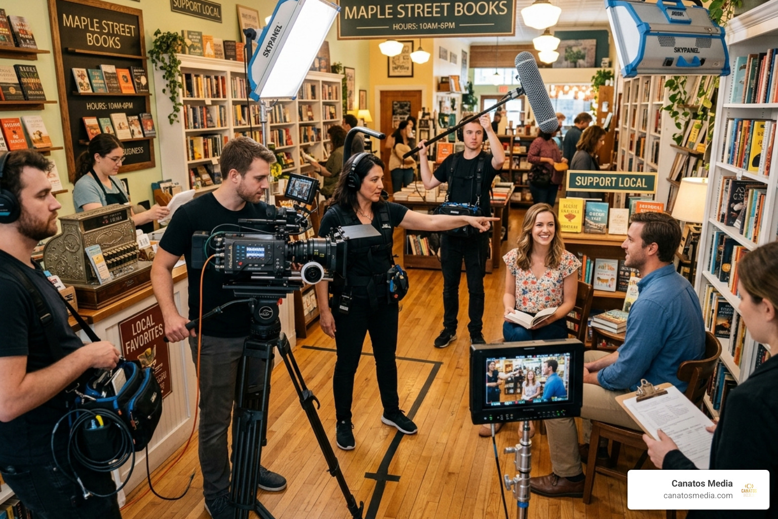 high-quality video production for a local brand - digital marketing service near me