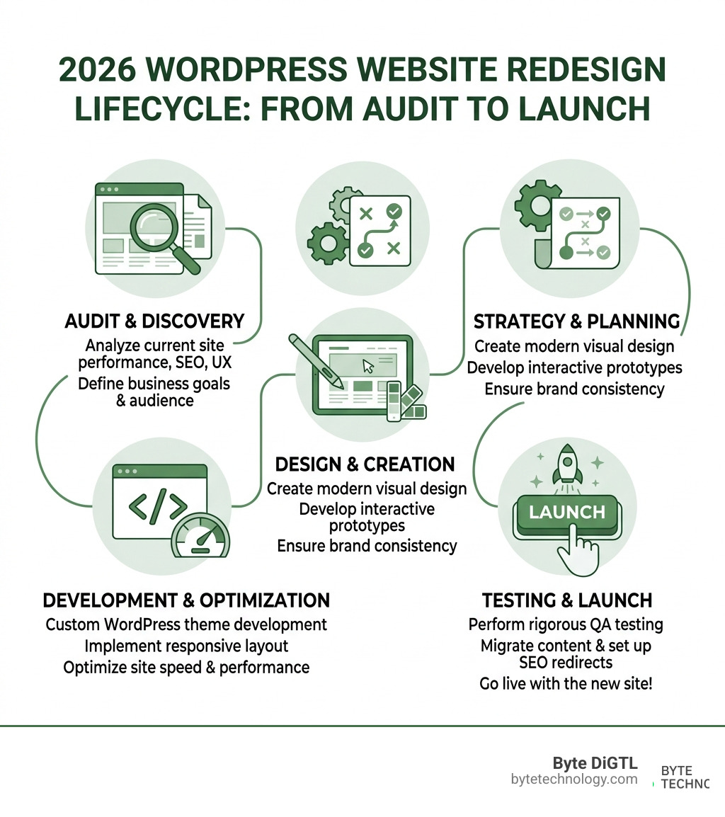 WordPress Website Redesign Services: 2026 Guide