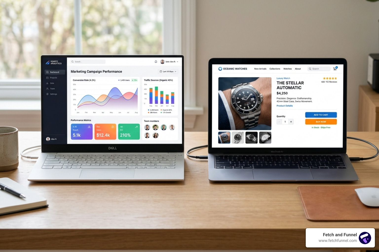 SaaS vs E-commerce layout SaaS vs E-commerce layout