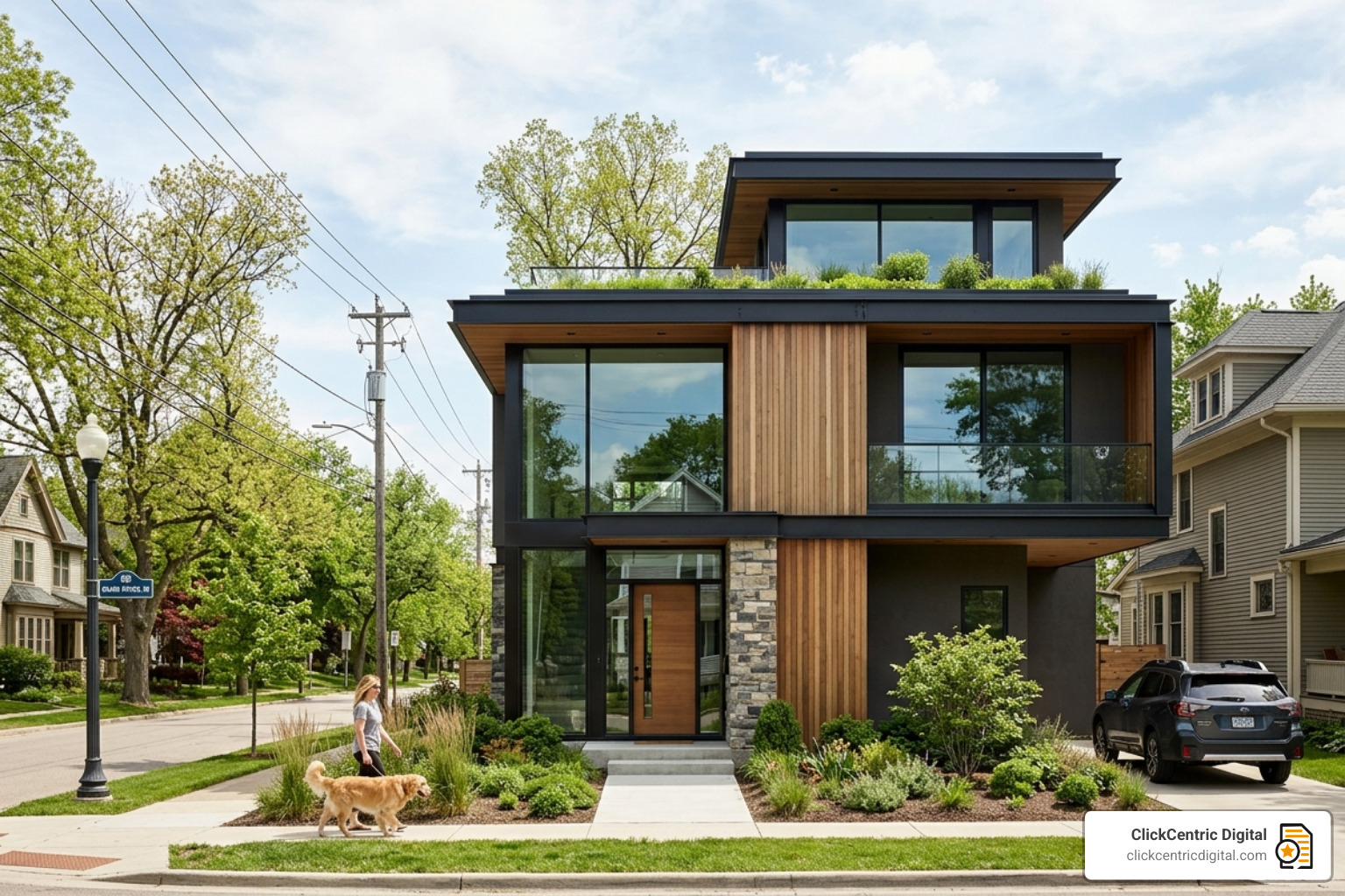 Modern Grand Rapids architectural project showcasing innovative design