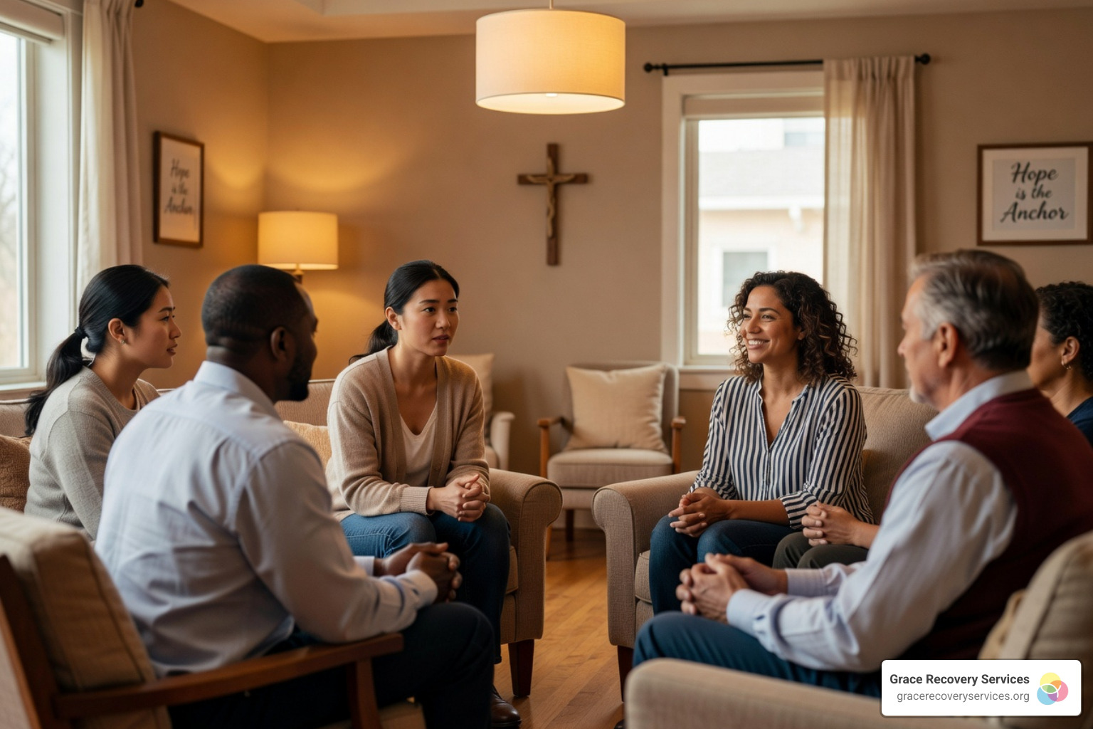 A professional counseling session at a faith recovery center - faith recovery center A professional counseling session at a faith recovery center - faith recovery center