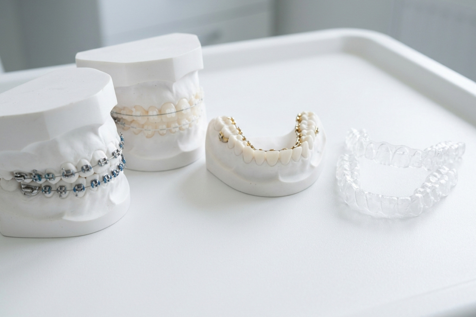 Various orthodontic appliances. Various orthodontic appliances.