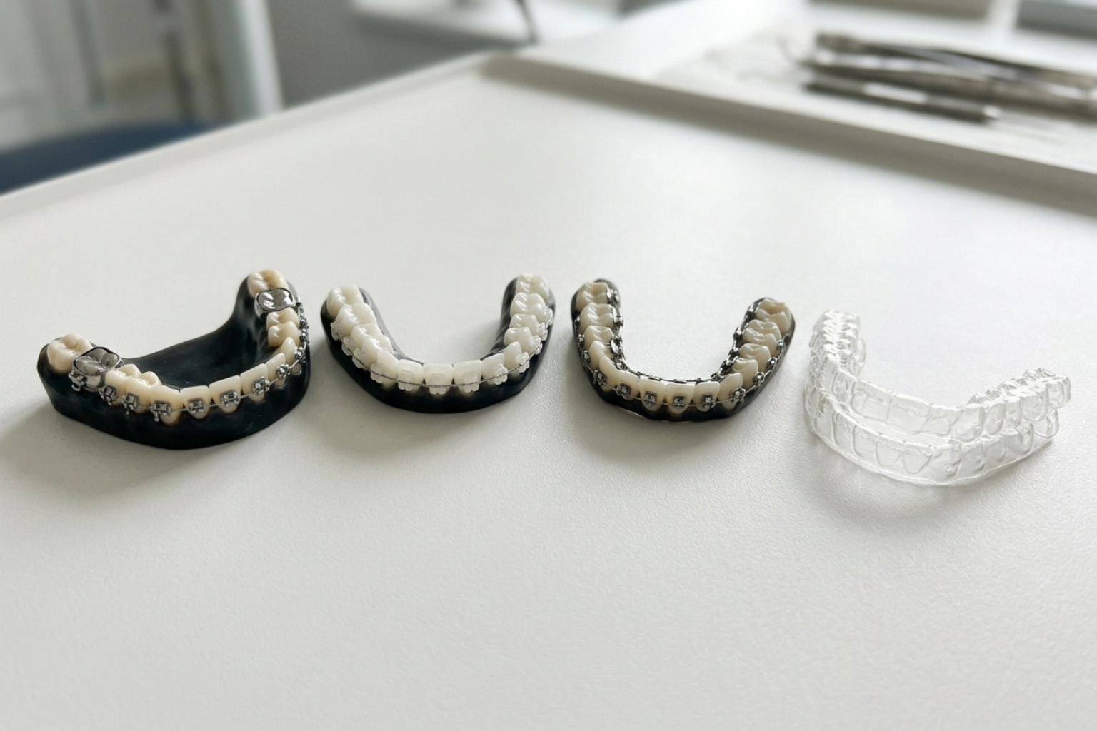 different types of orthodontic appliances