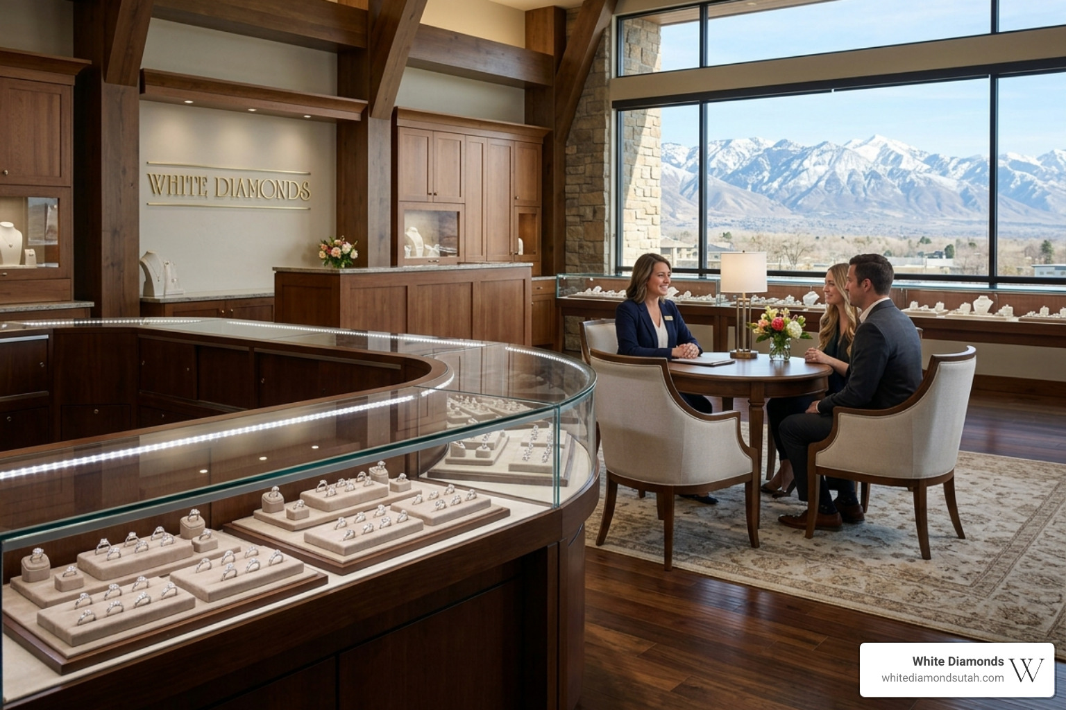 White Diamonds showroom in Ogden Utah