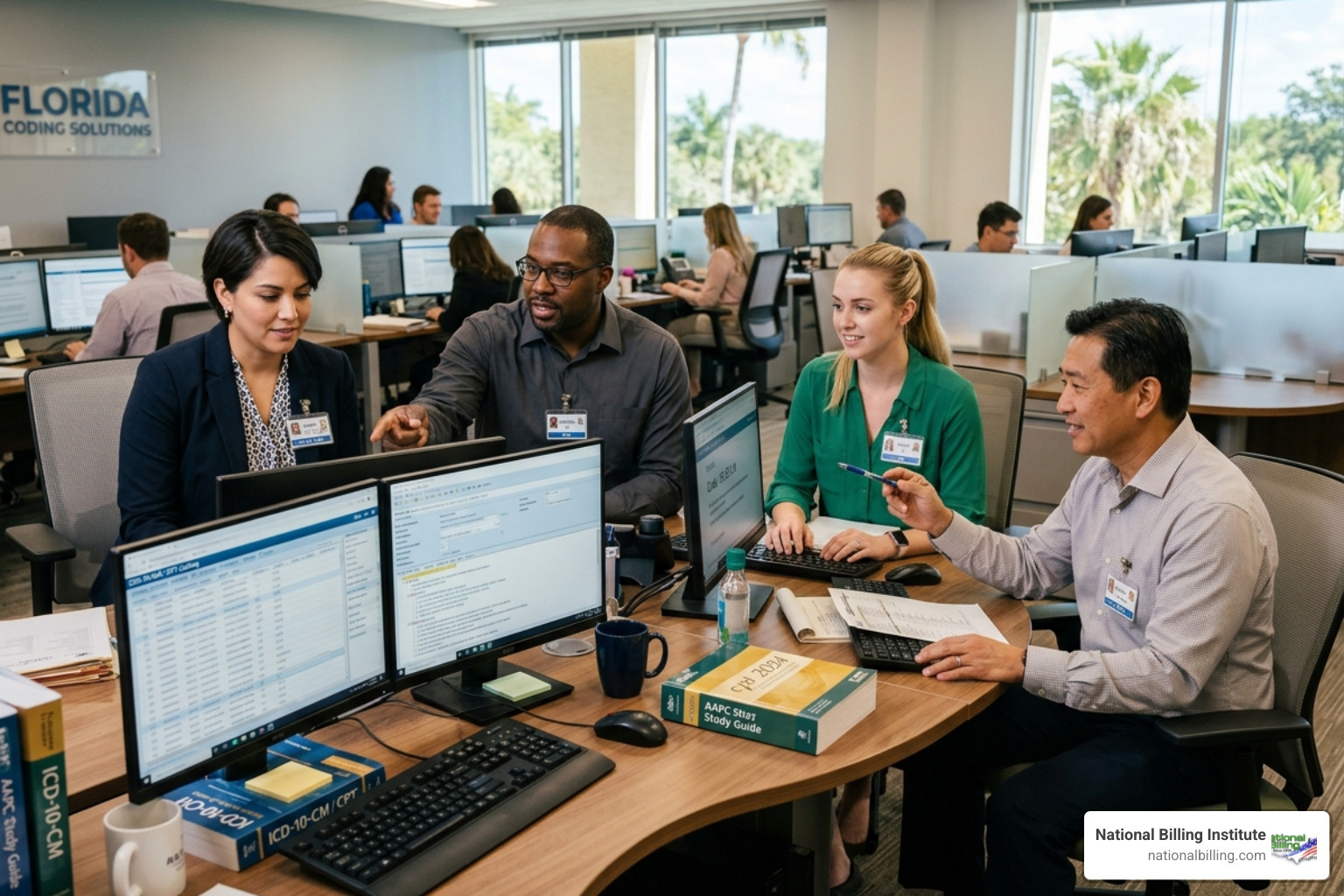 team of certified coding specialists