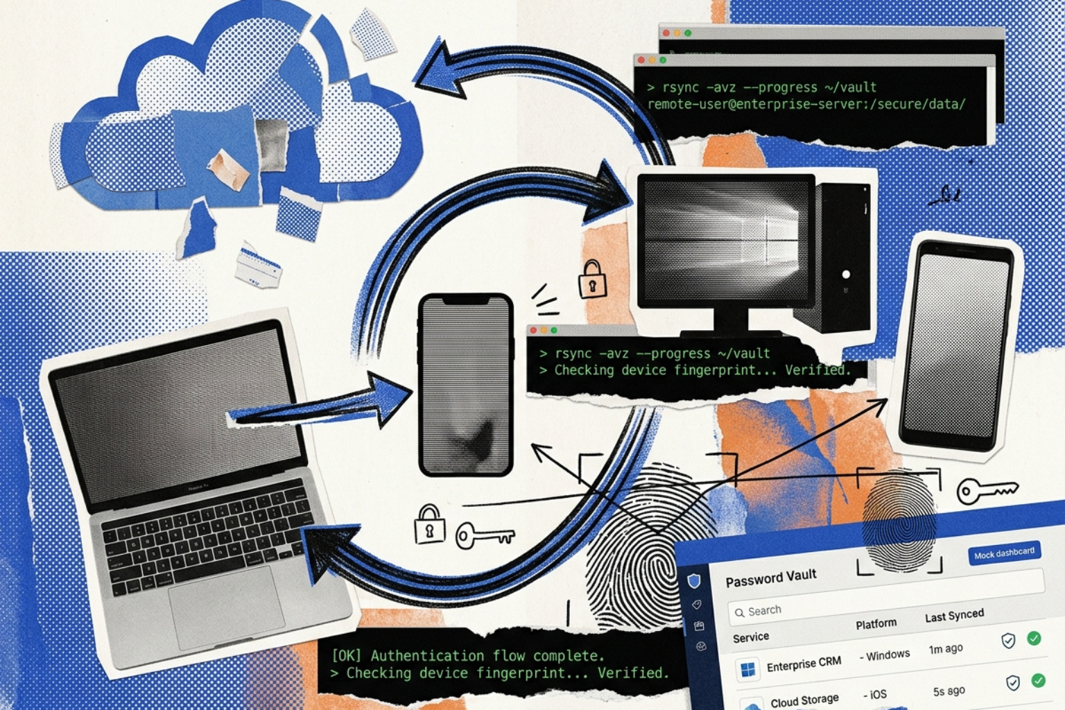 cross-platform synchronization collage cross-platform synchronization collage
