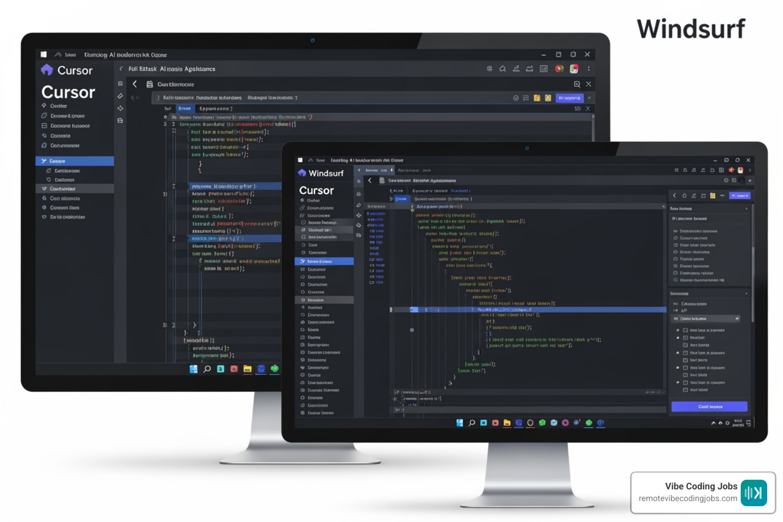 comparison of leading AI editor interfaces for developers