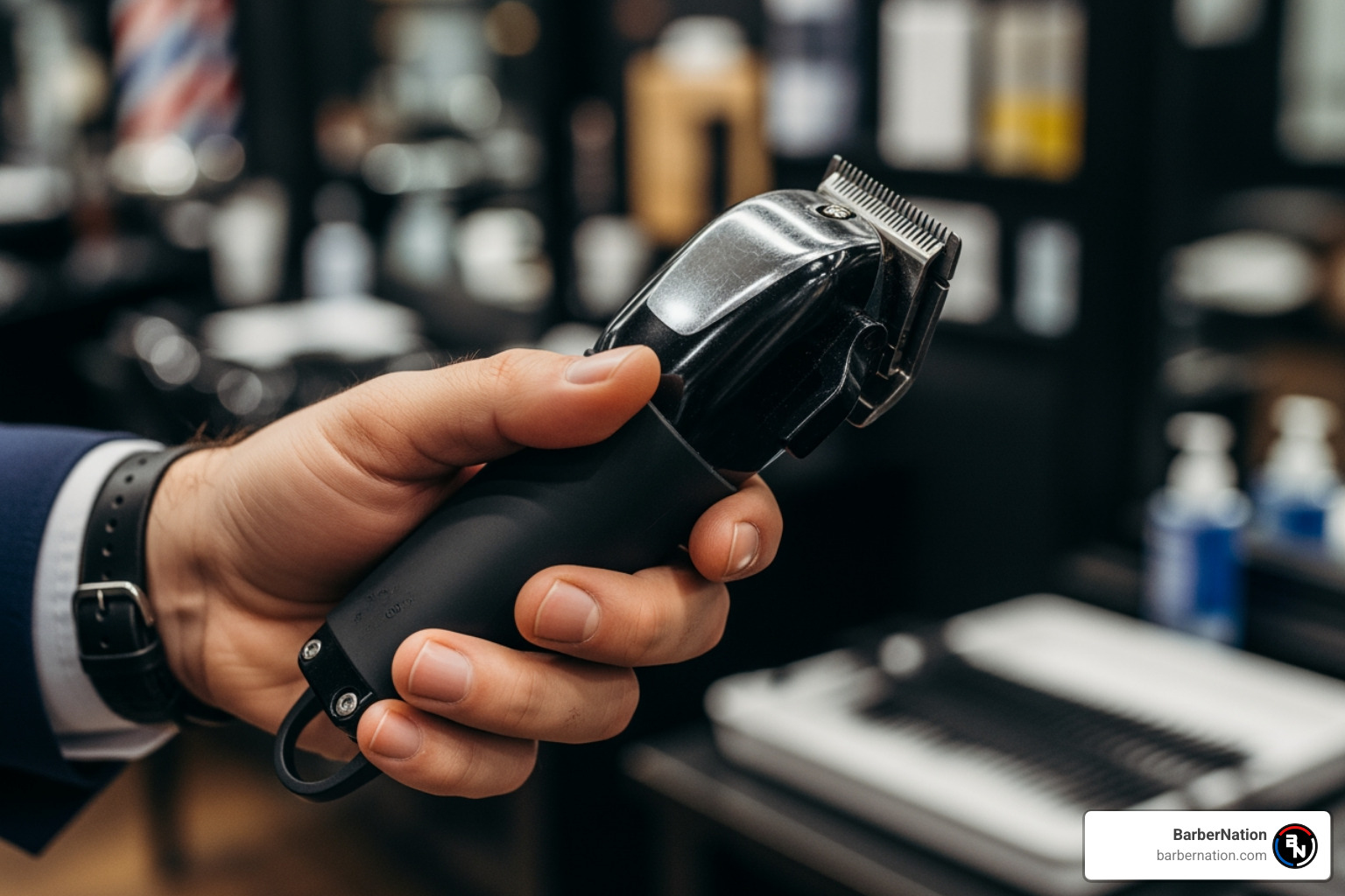 barber clipper grip