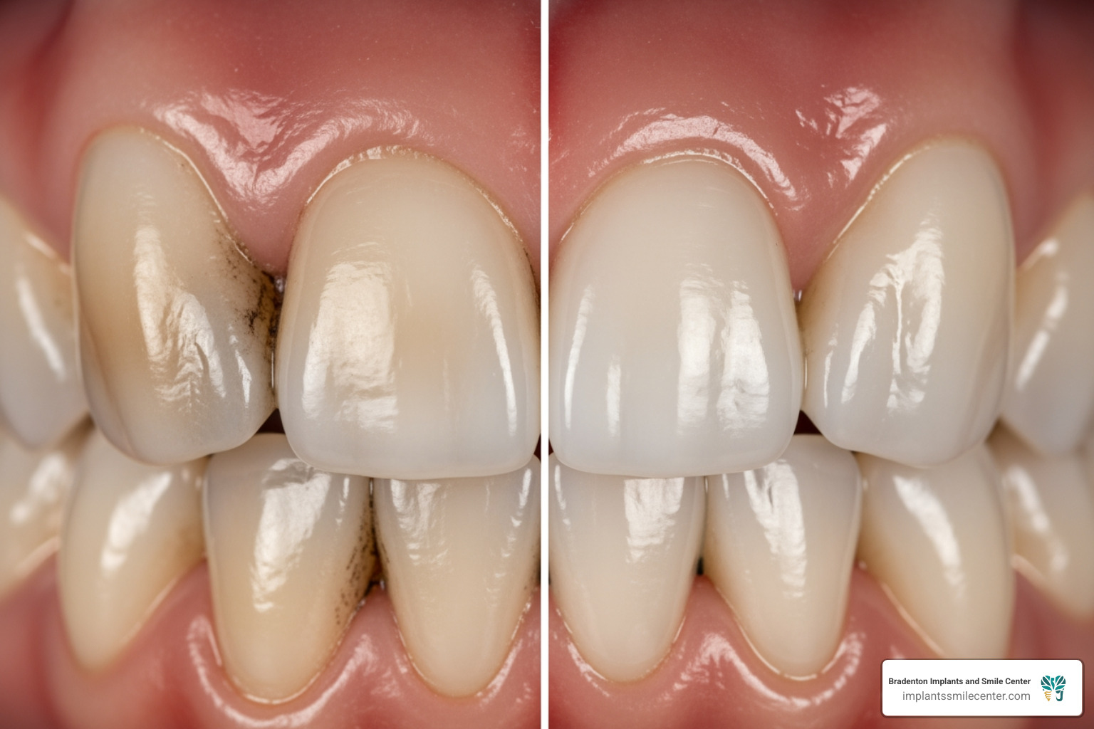 Comparison of zirconia vs. acrylic restorations showing durability and translucency