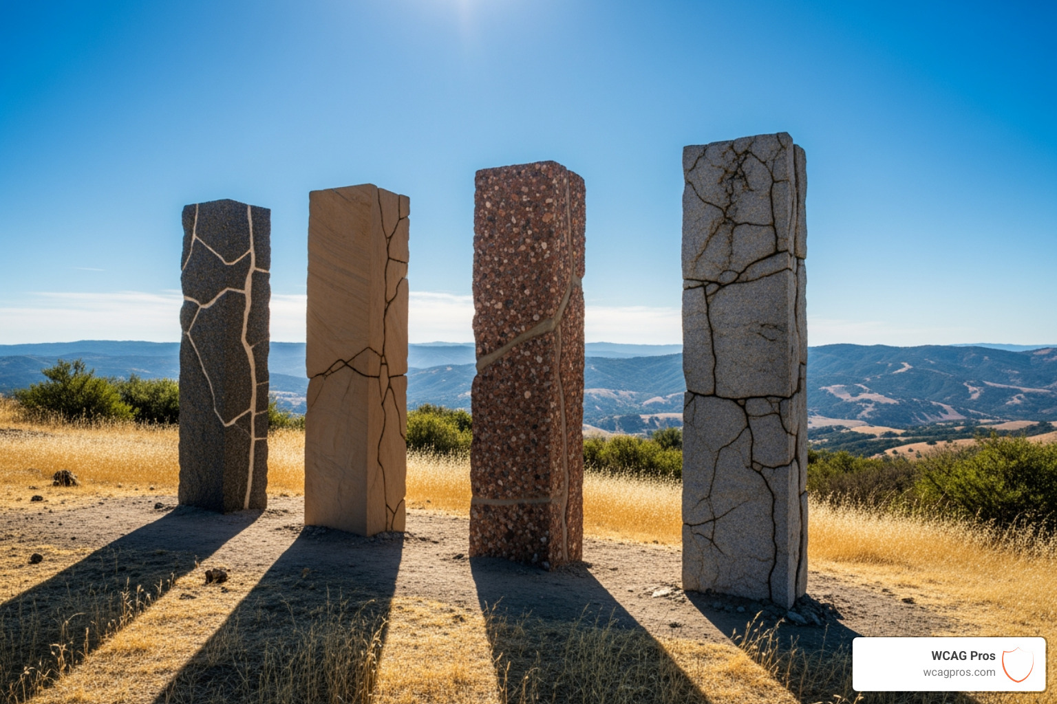 The four pillars of accessibility: Perceivable, Operable, Understandable, Robust The four pillars of accessibility: Perceivable, Operable, Understandable, Robust