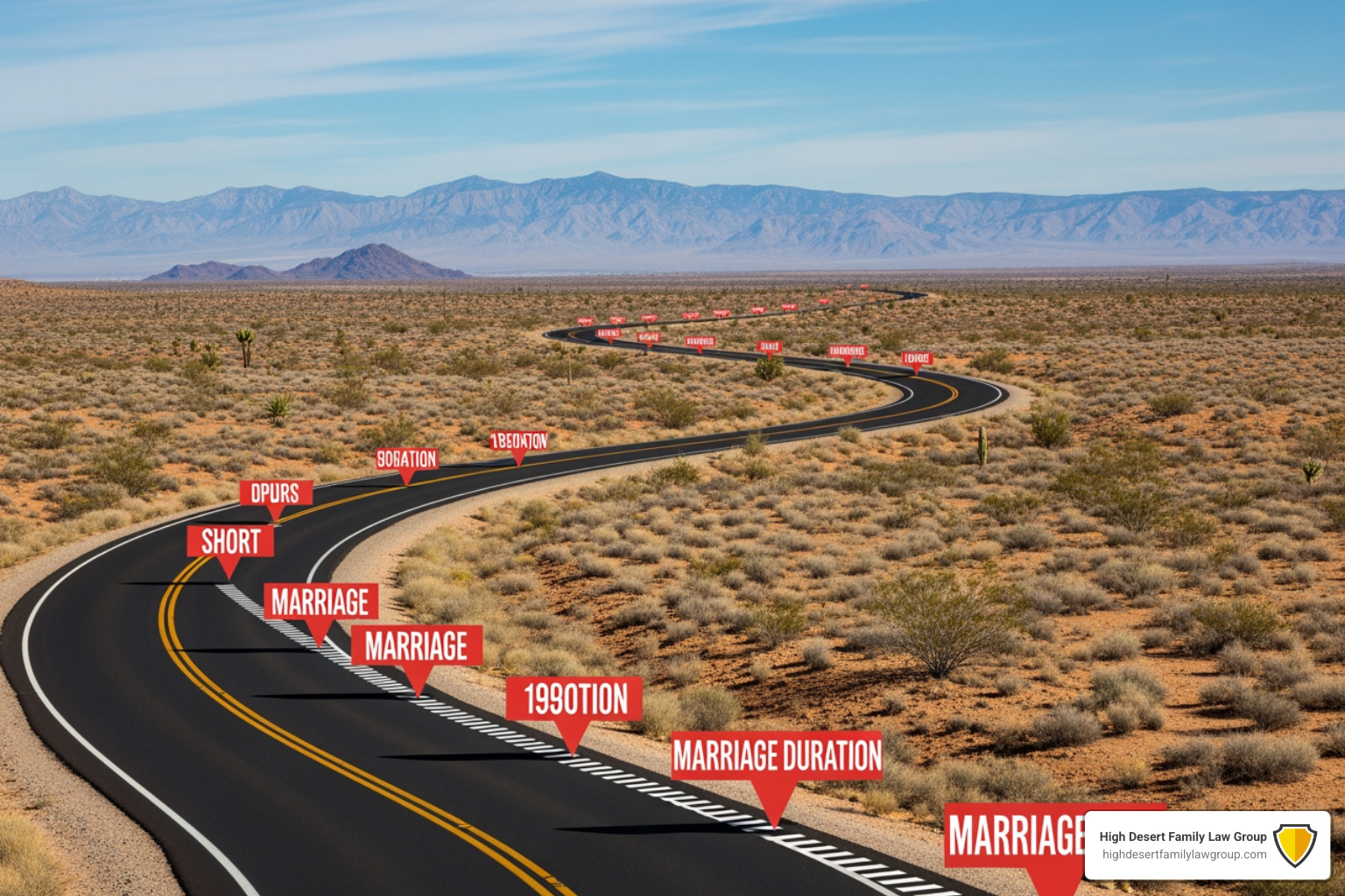 Timeline of Arizona maintenance duration ranges